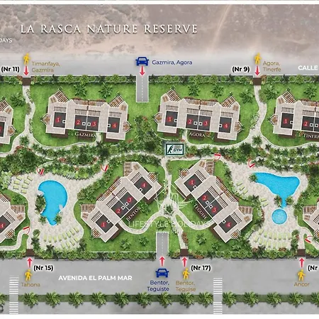 Semesterbostad Ancor 0-1 Pool View 2b